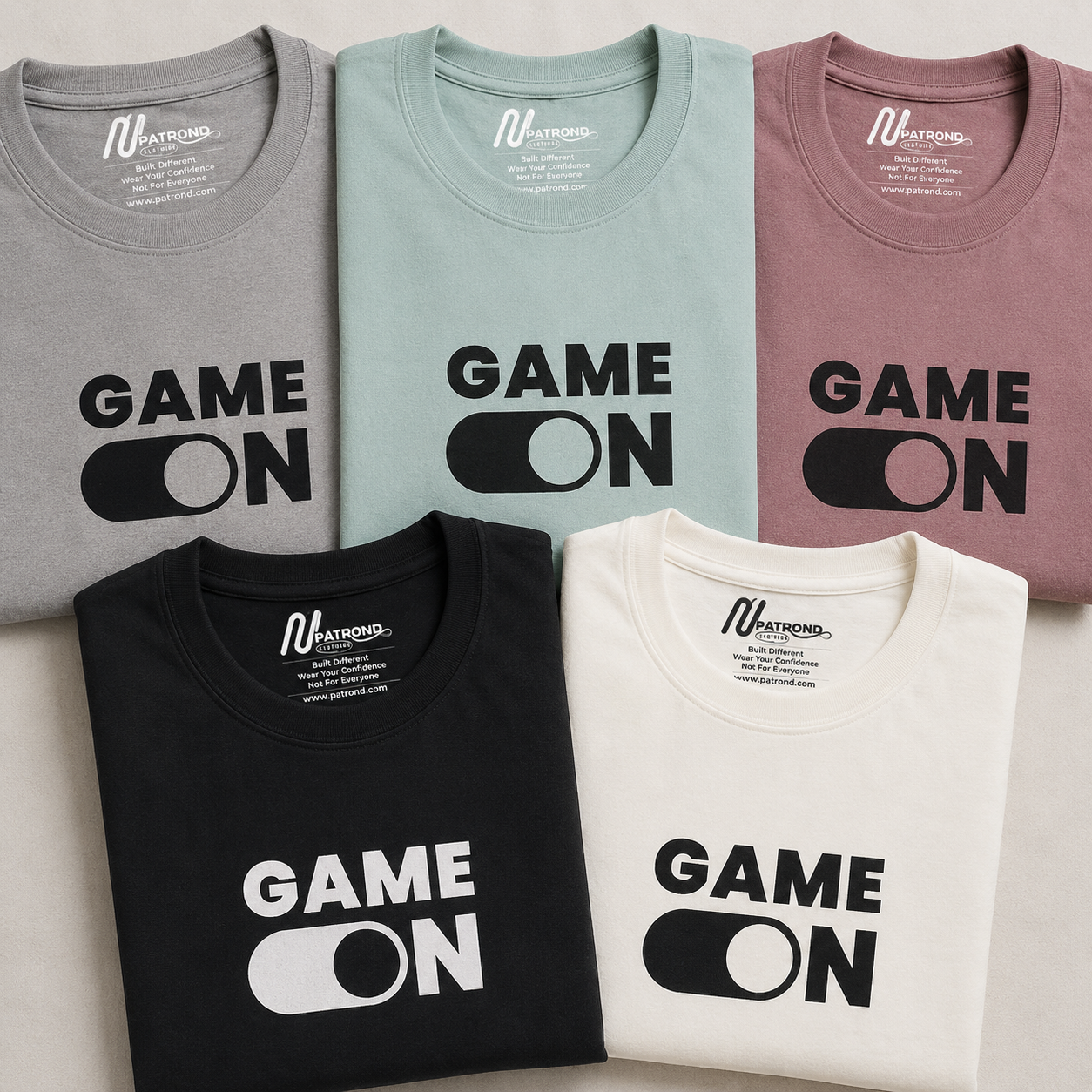 PATROND - GAME ON  PRINTED TEE