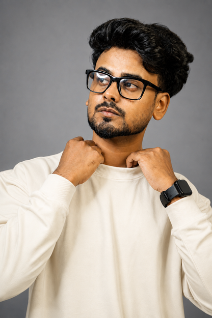 Plain Beige Full Sleeve
