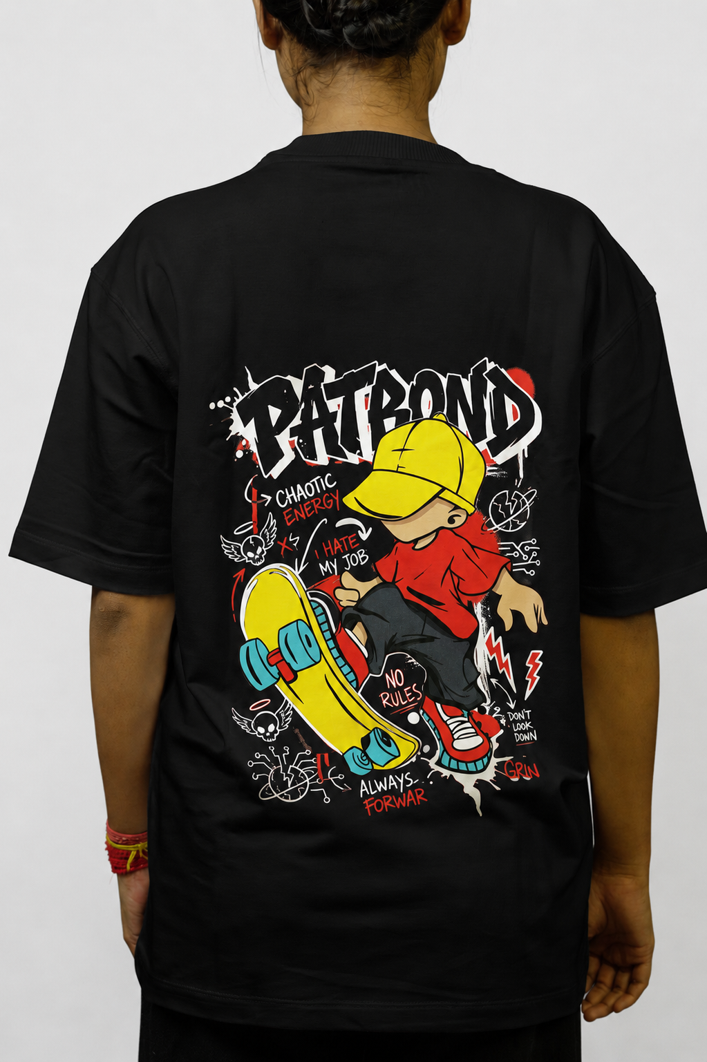 GAME ON - PRINTED PATROND OVERSIZED TEE