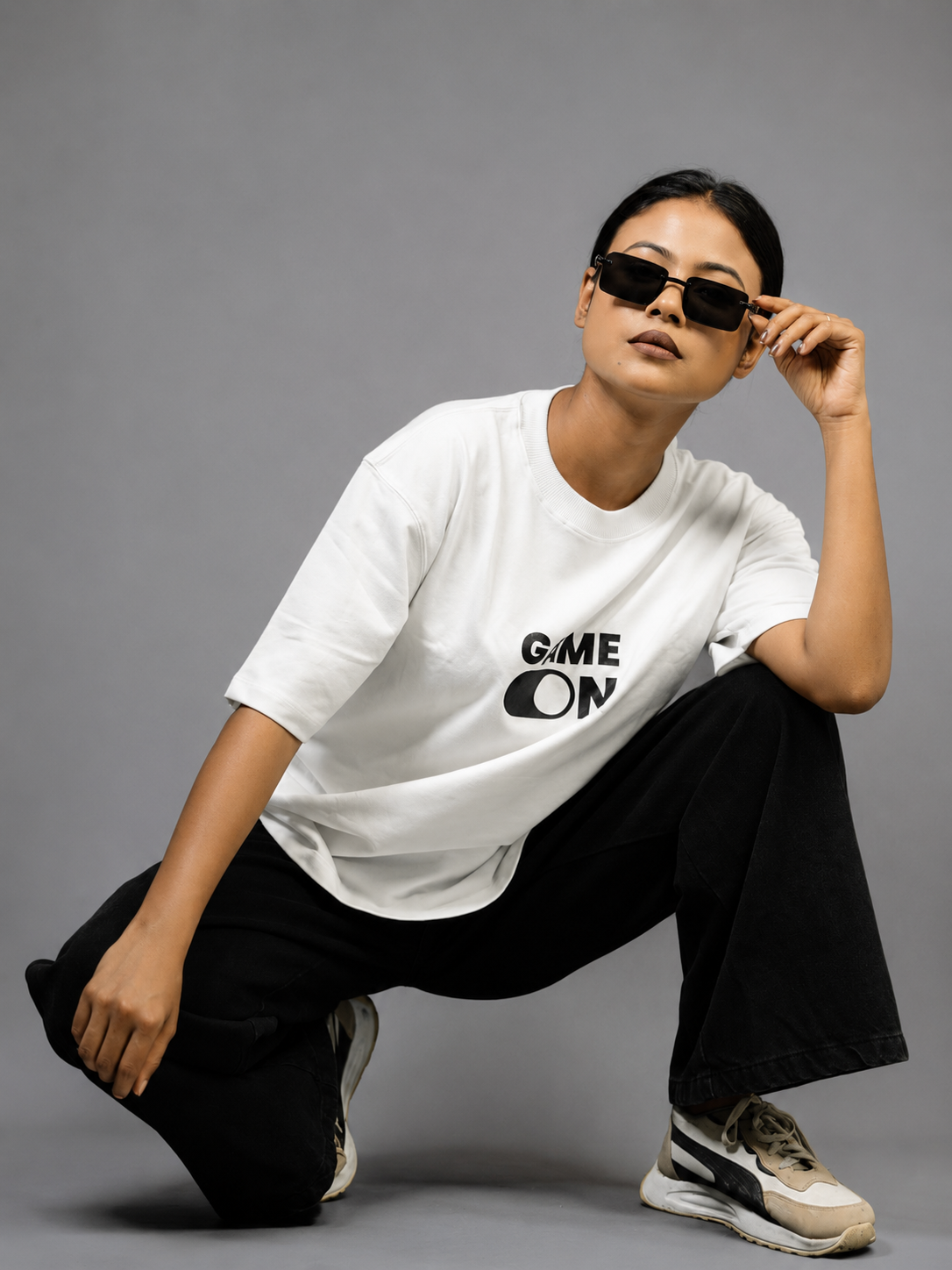 GAME ON - PRINTED PATROND OVERSIZED TEE