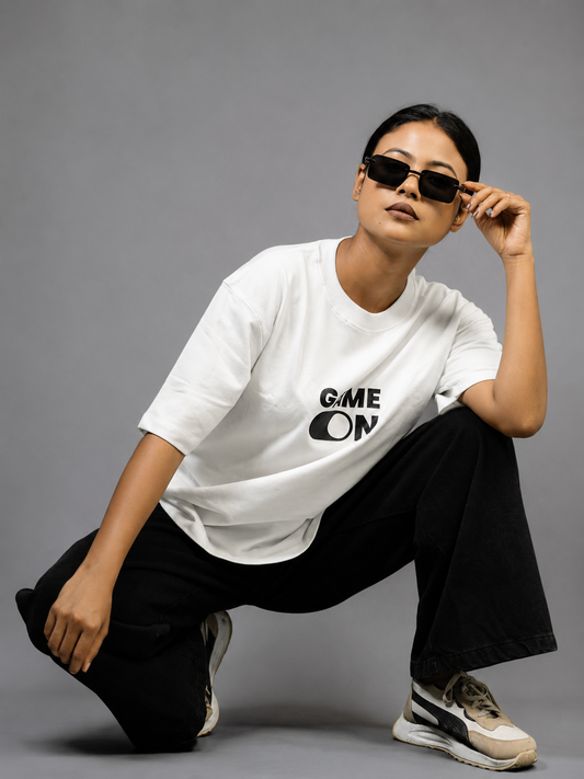 GAME ON - PRINTED PATROND OVERSIZED TEE