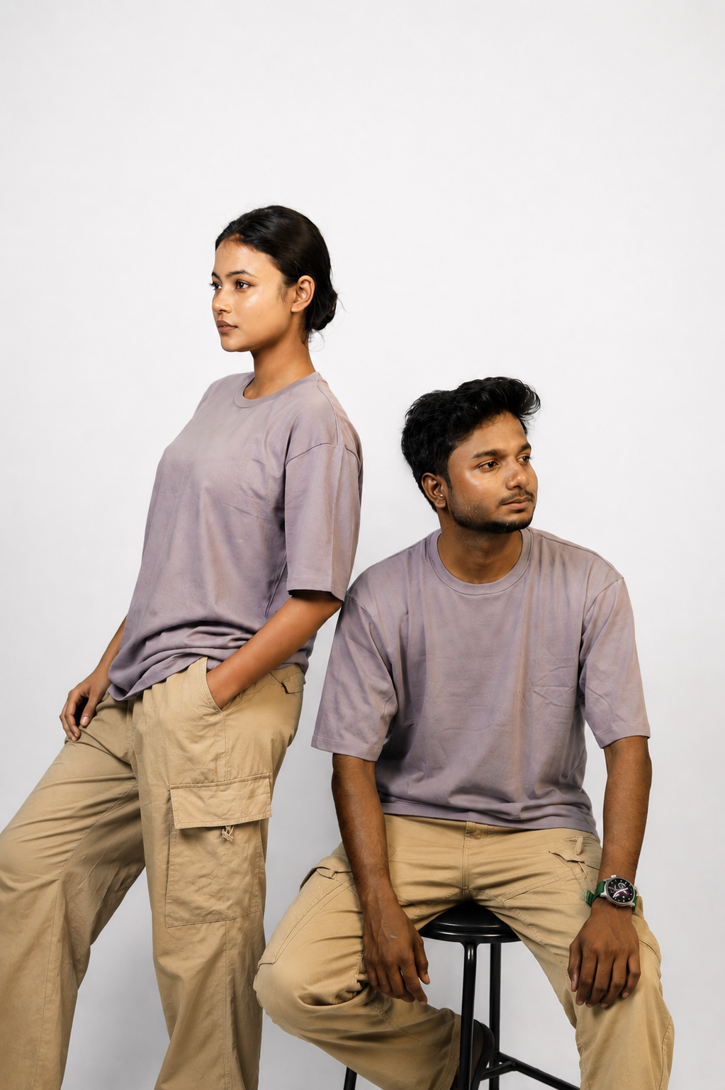 Essential Oversized Tee – Lilac