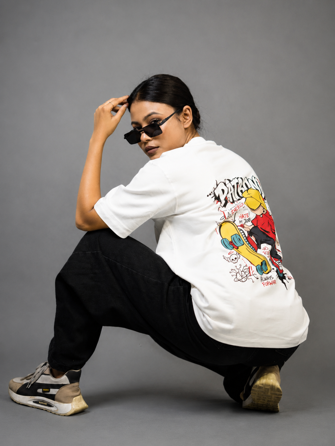 GAME ON - PRINTED PATROND OVERSIZED TEE