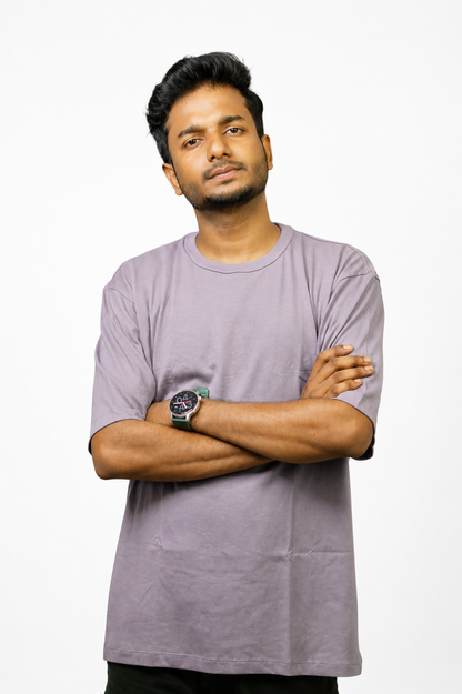Essential Oversized Tee – Lilac