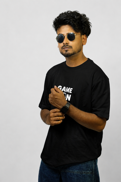 GAME ON - PRINTED PATROND OVERSIZED TEE