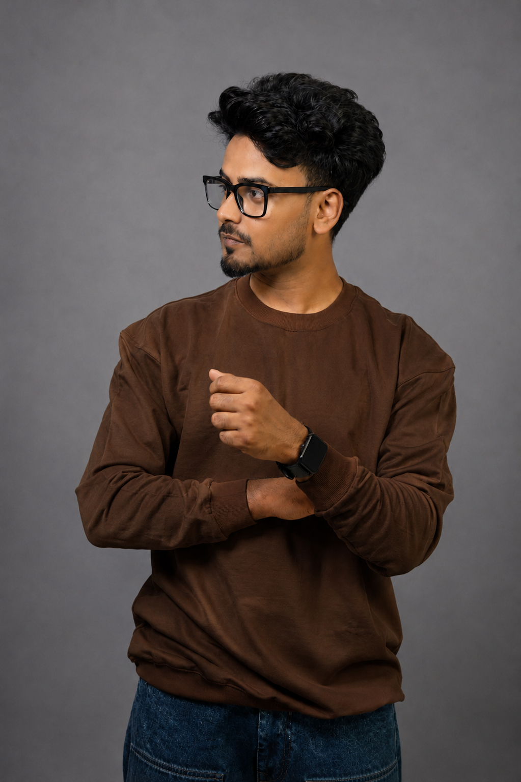 Plain Brown Full Sleeve