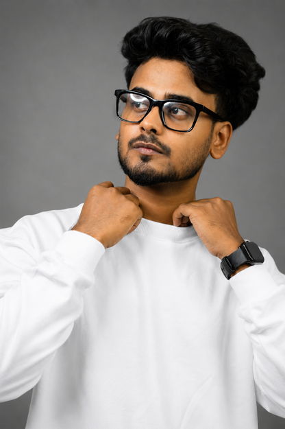 Plain White Full Sleeve