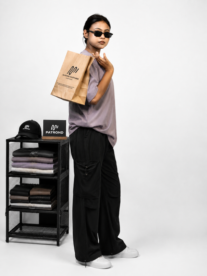 Essential Oversized Tee – Lilac