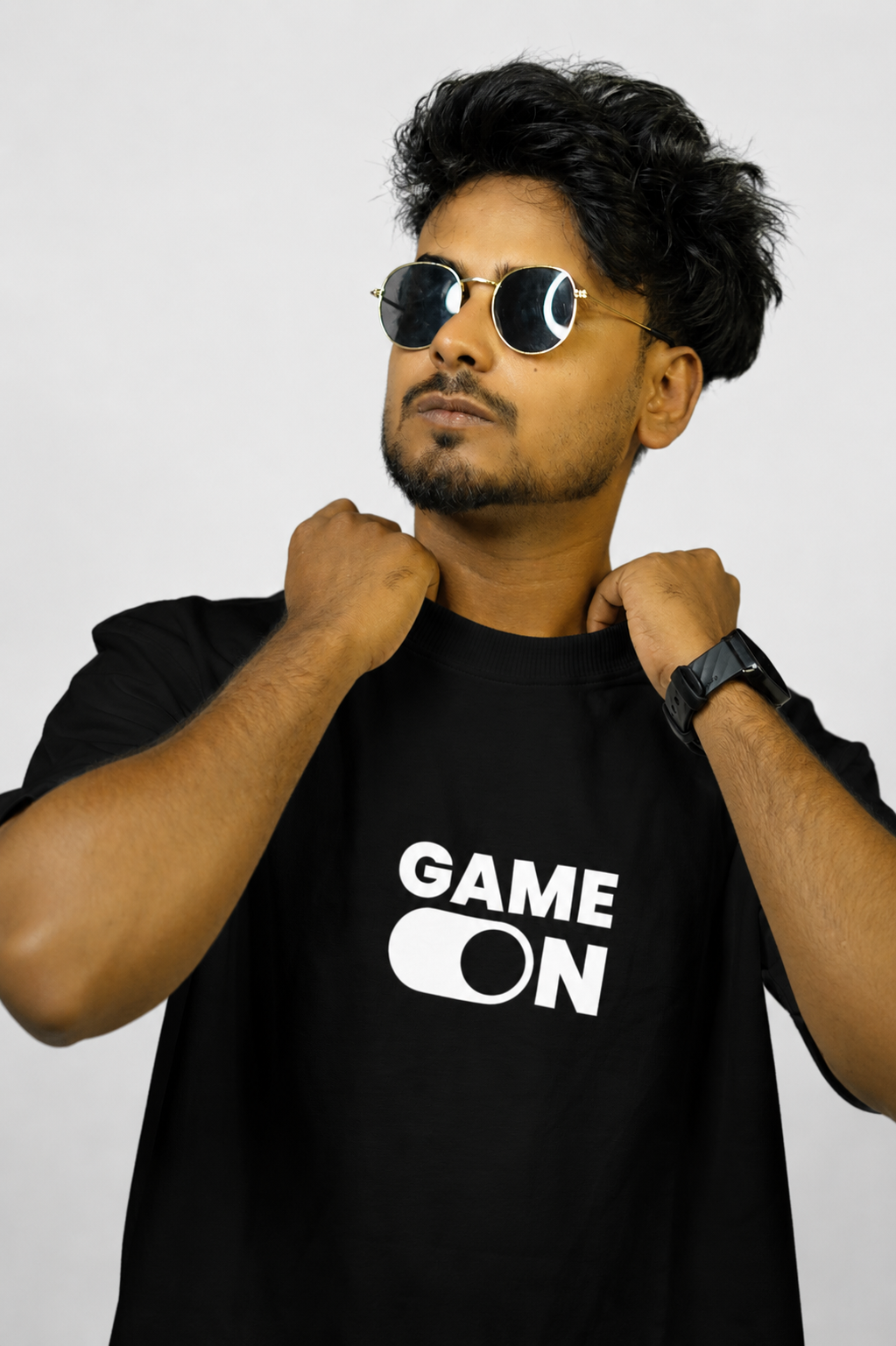 GAME ON - PRINTED PATROND OVERSIZED TEE
