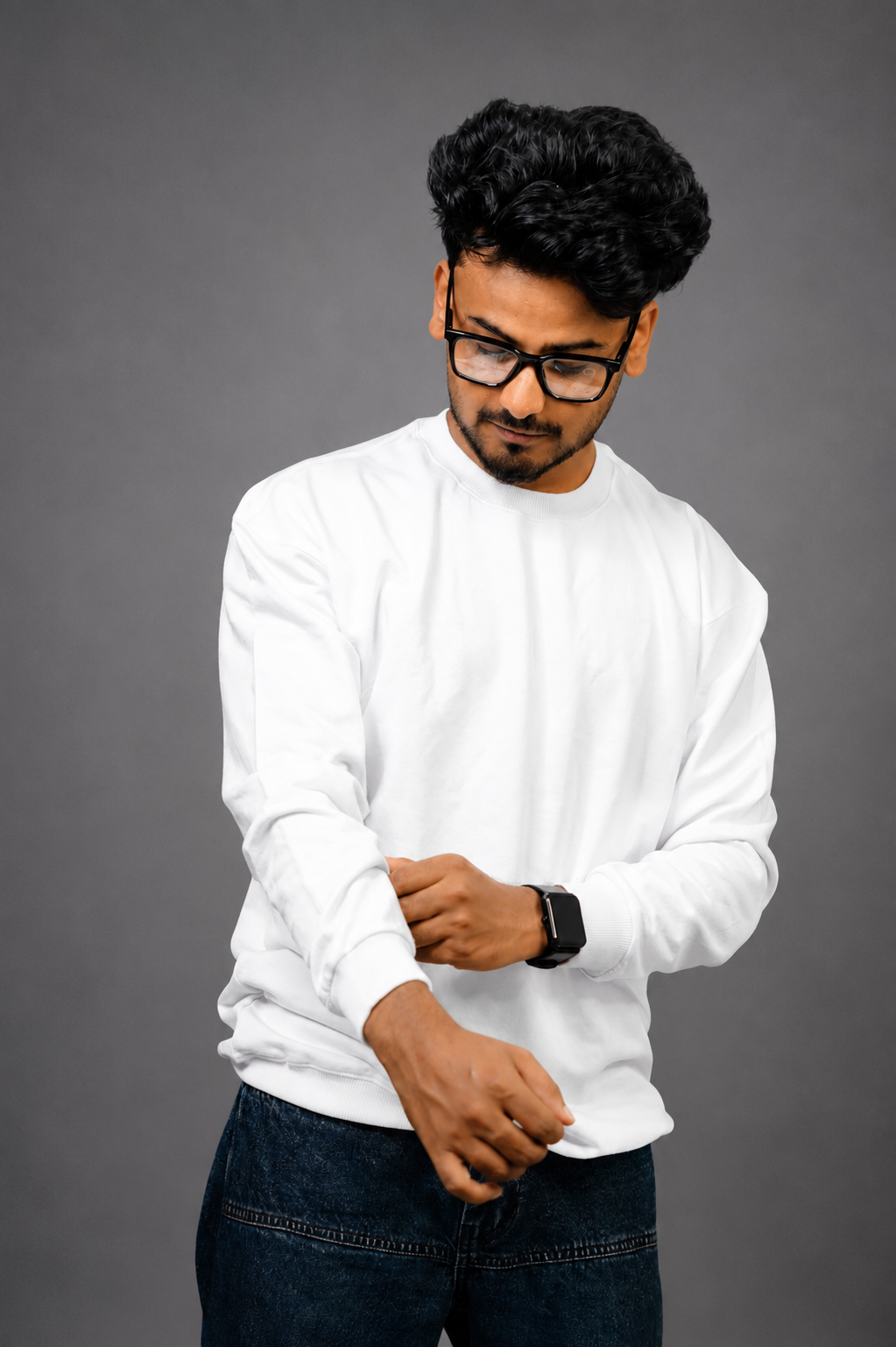 Plain White Full Sleeve