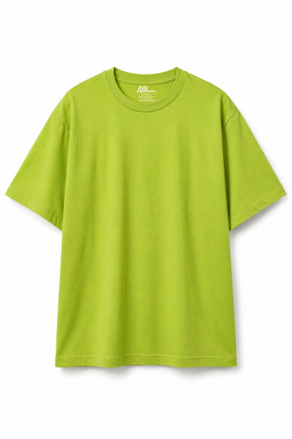 Essential Oversized Tee –  Parrot-Green