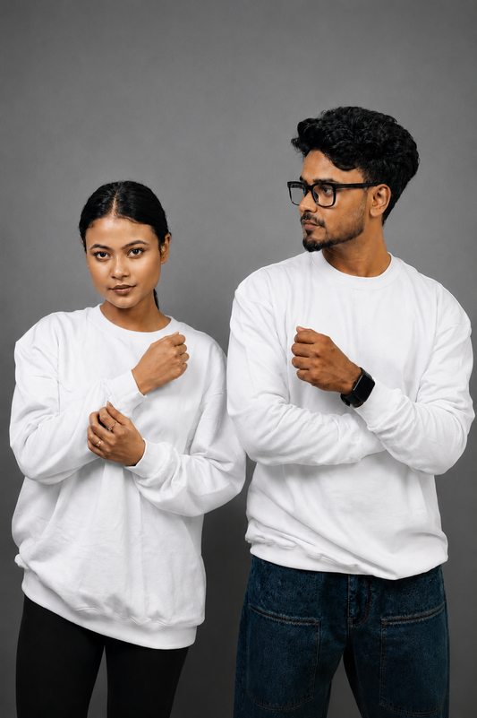 Plain White Full Sleeve