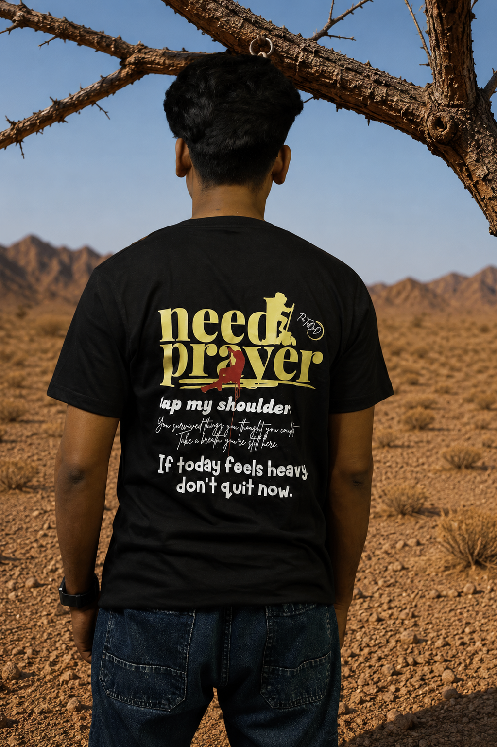 Need Prayer  - Black