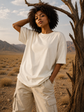 Essential Oversized Tee – White