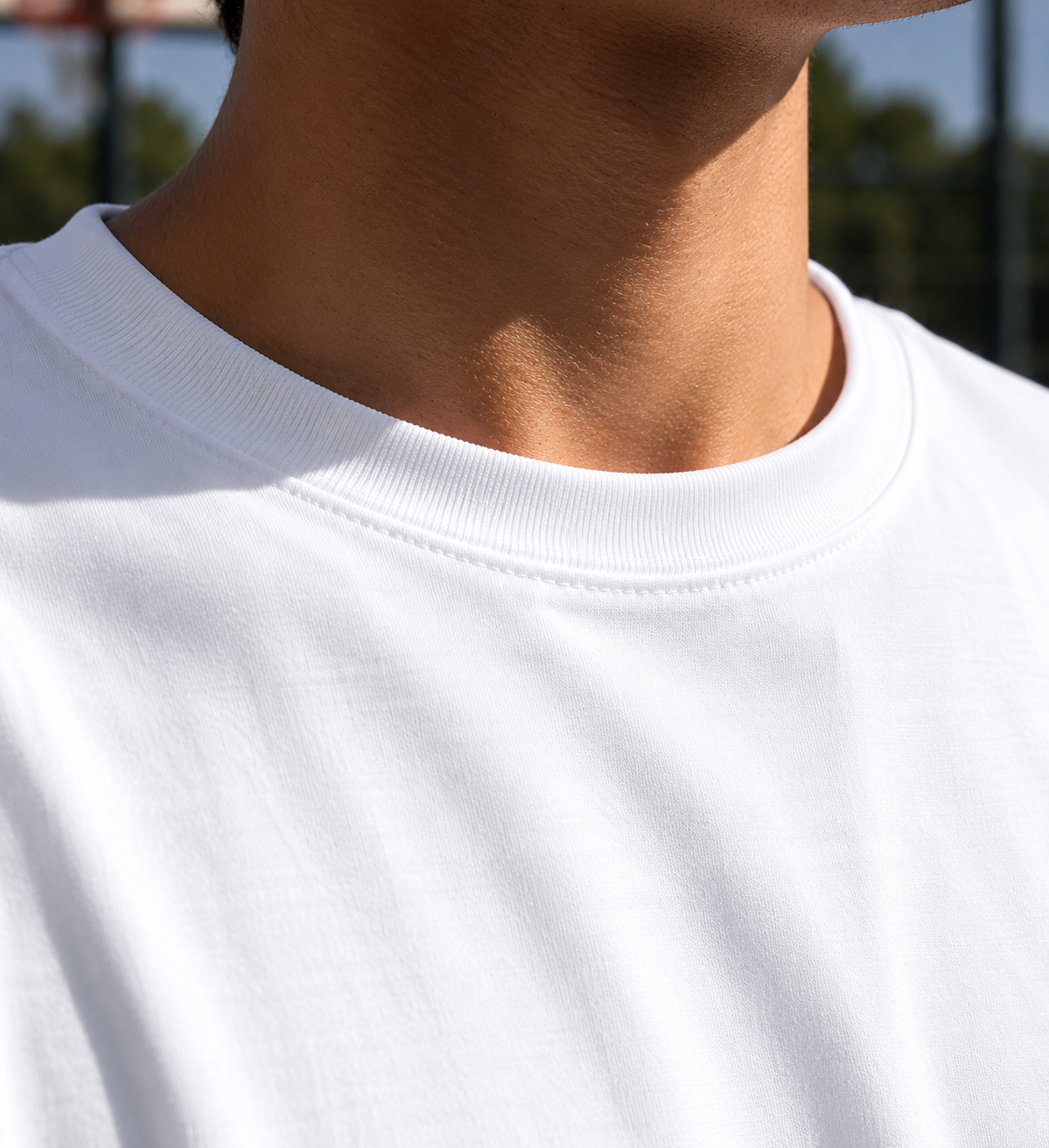 Stretch Slim Fit T-Shirt — White